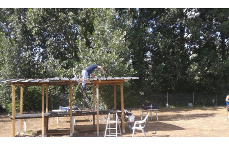 Nouvel abri matériel