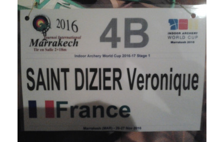 Marrakesh 2016 Indoor Archery World Cup